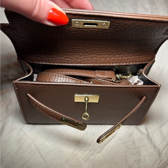 Mini Kelly Faux Leather Bag - Picture 4 of 5